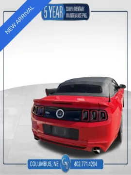 Red 2014 Ford Mustang V6 for sale in Columbus, NE
