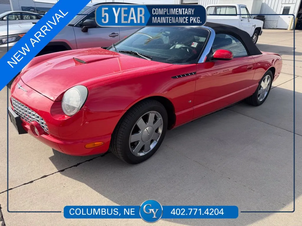Red 2003 Ford Thunderbird for sale in Columbus, NE