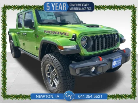 Green 2025 Jeep Gladiator Mojave for sale in Newton, IA