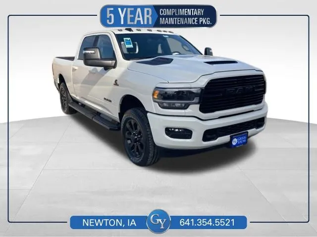 White 2024 Ram 2500 Laramie for sale in Newton, IA