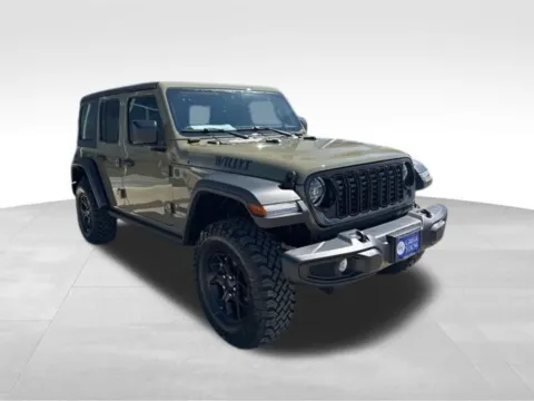 Photos of 2025 Jeep Wrangler Willys for sale in Newton, IA at Gregg Young of Newton