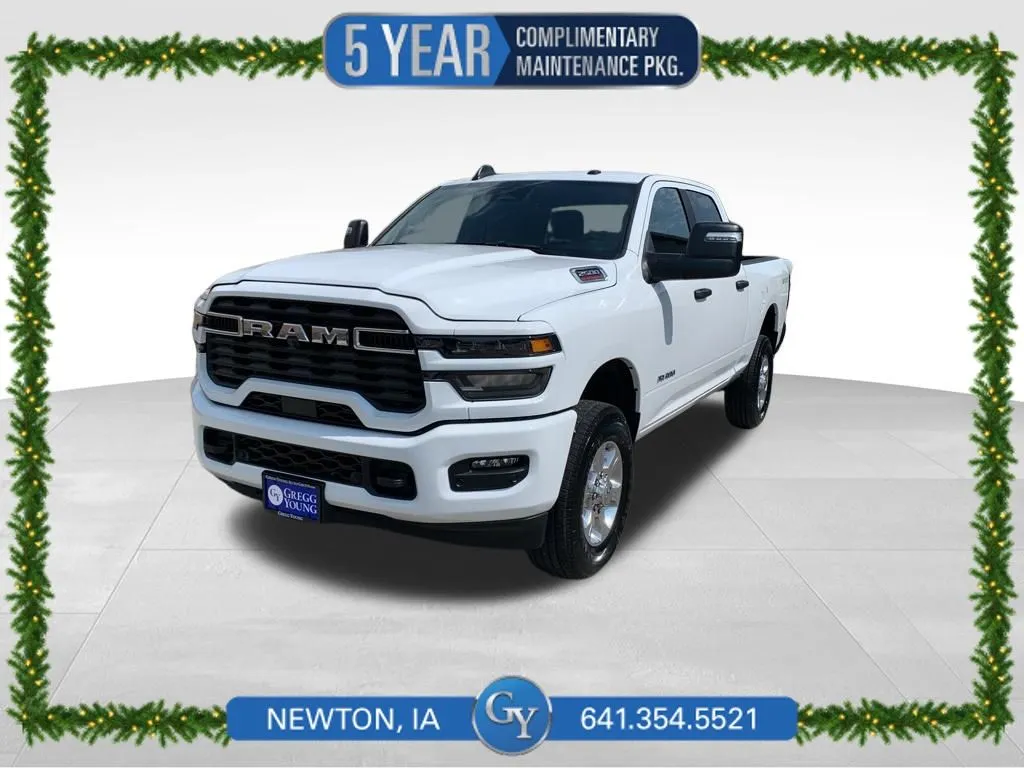 White 2025 Ram 2500 Big Horn for sale in Newton, IA