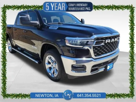 Black 2025 Ram 1500 Big Horn/Lone Star for sale in Newton, IA