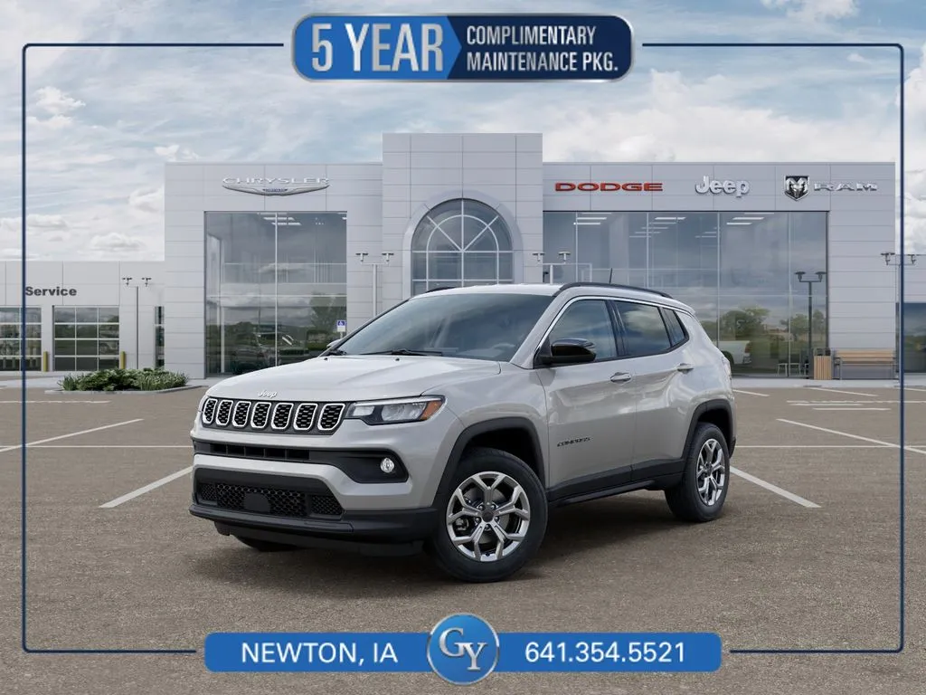 Silver 2026 Jeep Compass Latitude for sale in Newton, IA
