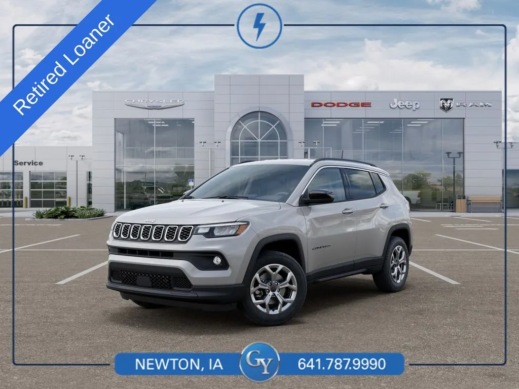 Silver 2026 Jeep Compass Latitude for sale in Newton, IA