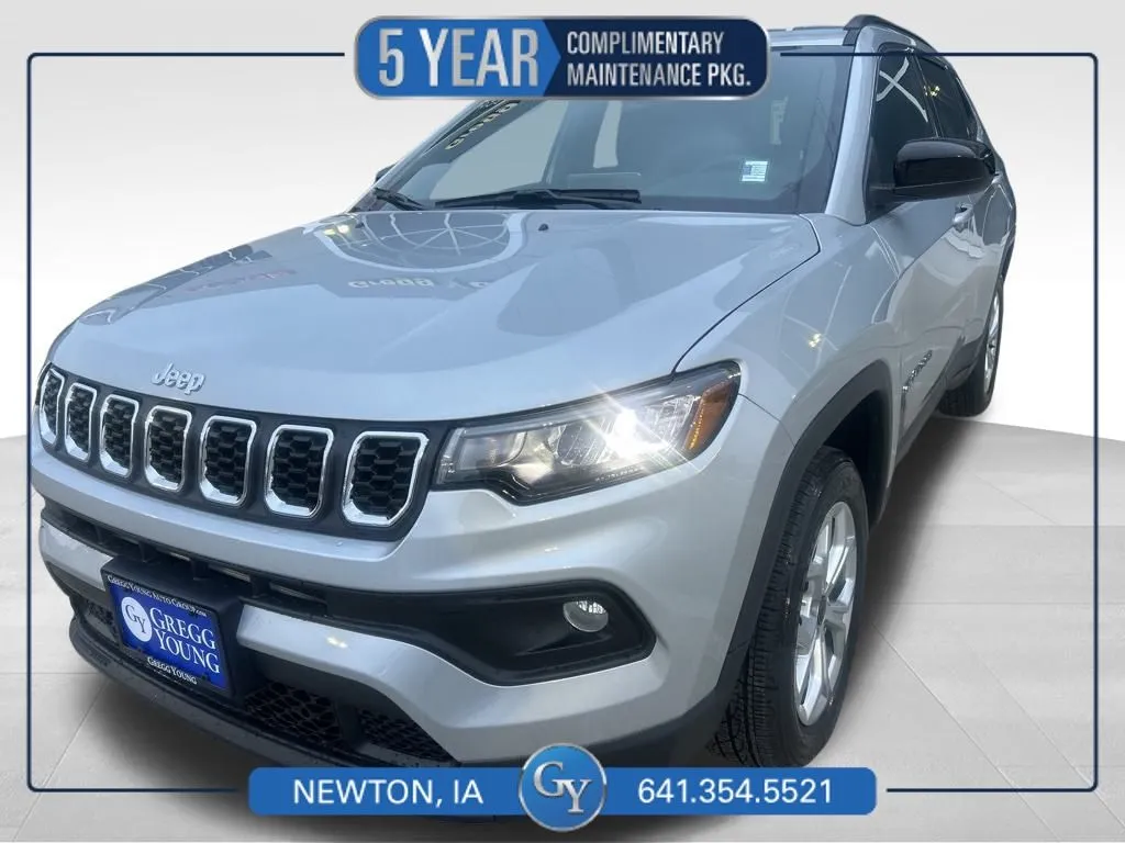 Silver 2026 Jeep Compass Latitude for sale in Newton, IA