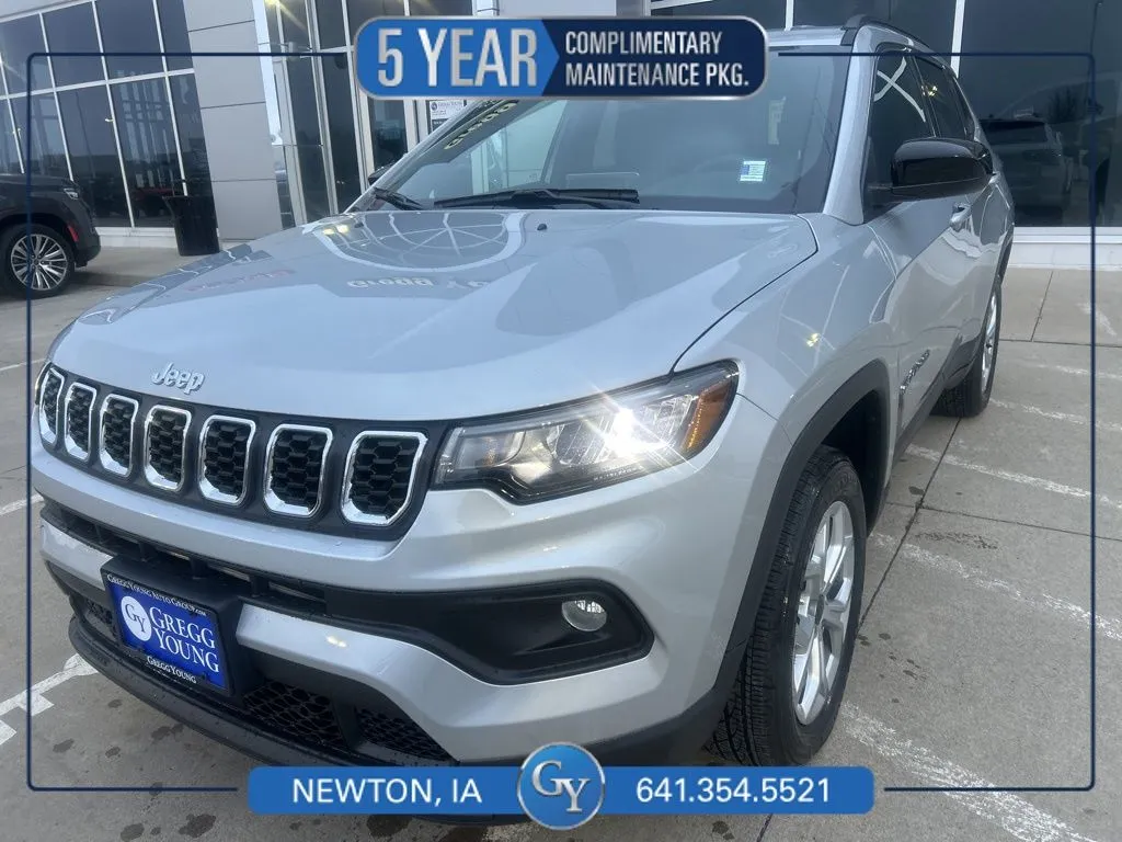 Silver 2026 Jeep Compass Latitude for sale in Newton, IA