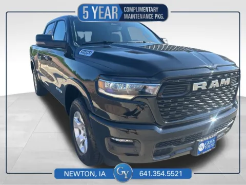 Black 2025 Ram 1500 Big Horn/Lone Star for sale in Newton, IA
