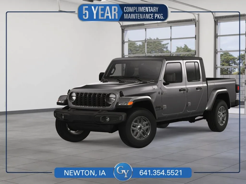 Gray 2025 Jeep Gladiator Sport S for sale in Newton, IA
