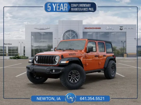 Orange 2025 Jeep Wrangler Willys for sale in Newton, IA