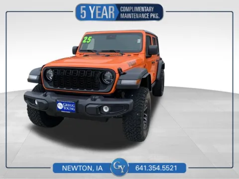Orange 2025 Jeep Wrangler Willys for sale in Newton, IA