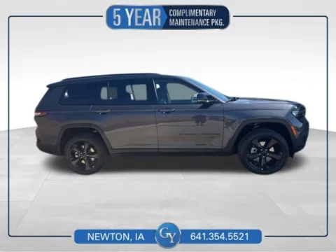 Gray 2025 Jeep Grand Cherokee L Limited for sale in Newton, IA