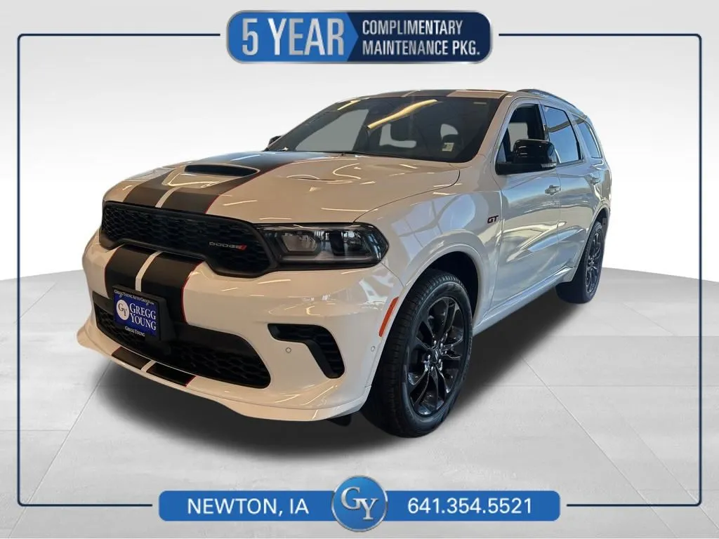 White 2026 Dodge Durango GT Plus for sale in Newton, IA