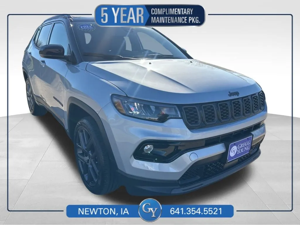 Silver 2026 Jeep Compass Limited for sale in Newton, IA