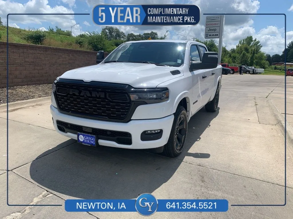 White 2026 Ram 1500 Big Horn/Lone Star for sale in Newton, IA