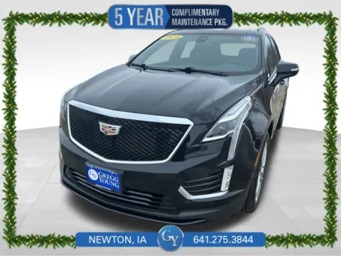Black 2023 Cadillac XT5 Sport for sale in Newton, IA