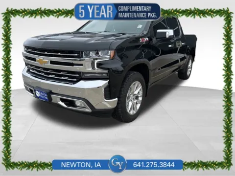 Black 2022 Chevrolet Silverado 1500 LTD LTZ for sale in Newton, IA