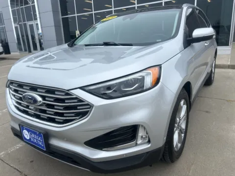 Another view of 2019 Ford Edge Titanium for sale in Newton, IA at Gregg Young of Newton