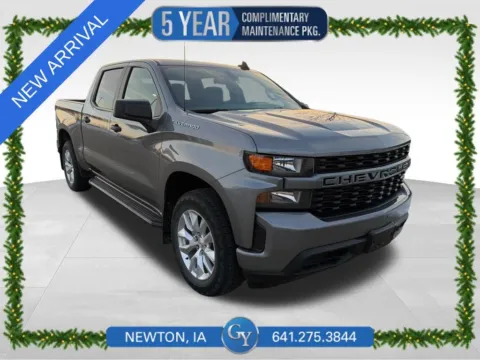 Gray 2020 Chevrolet Silverado 1500 Custom for sale in Newton, IA