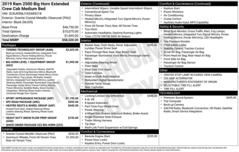 Photos of 2019 Ram 2500 Big Horn for sale in Newton, IA at Gregg Young of Newton