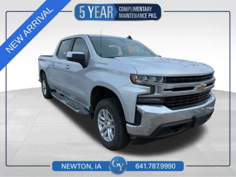 Silver 2019 Chevrolet Silverado 1500 LT for sale in Newton, IA