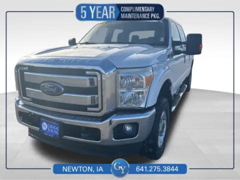 White 2015 Ford F-250SD XLT for sale in Newton, IA