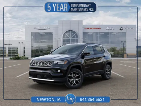 Black 2026 Jeep Compass Limited for sale in Newton, IA