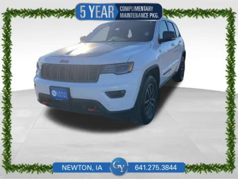 White 2021 Jeep Grand Cherokee Trailhawk for sale in Newton, IA
