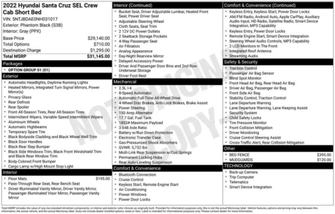 Photos of 2022 Hyundai Santa Cruz SEL for sale in Newton, IA at Gregg Young of Newton