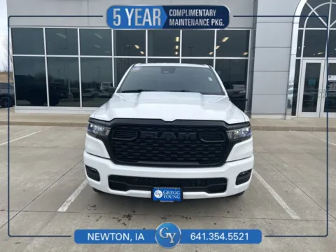 White 2026 Ram 1500 Big Horn/Lone Star for sale in Newton, IA