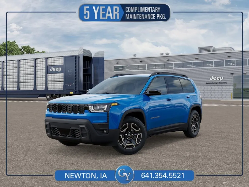 Blue 2026 Jeep Cherokee Laredo for sale in Newton, IA