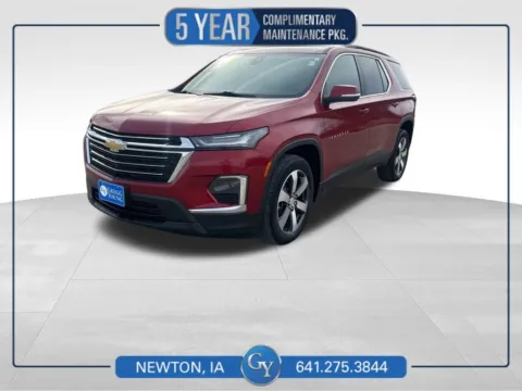 Red 2023 Chevrolet Traverse LT Leather for sale in Newton, IA
