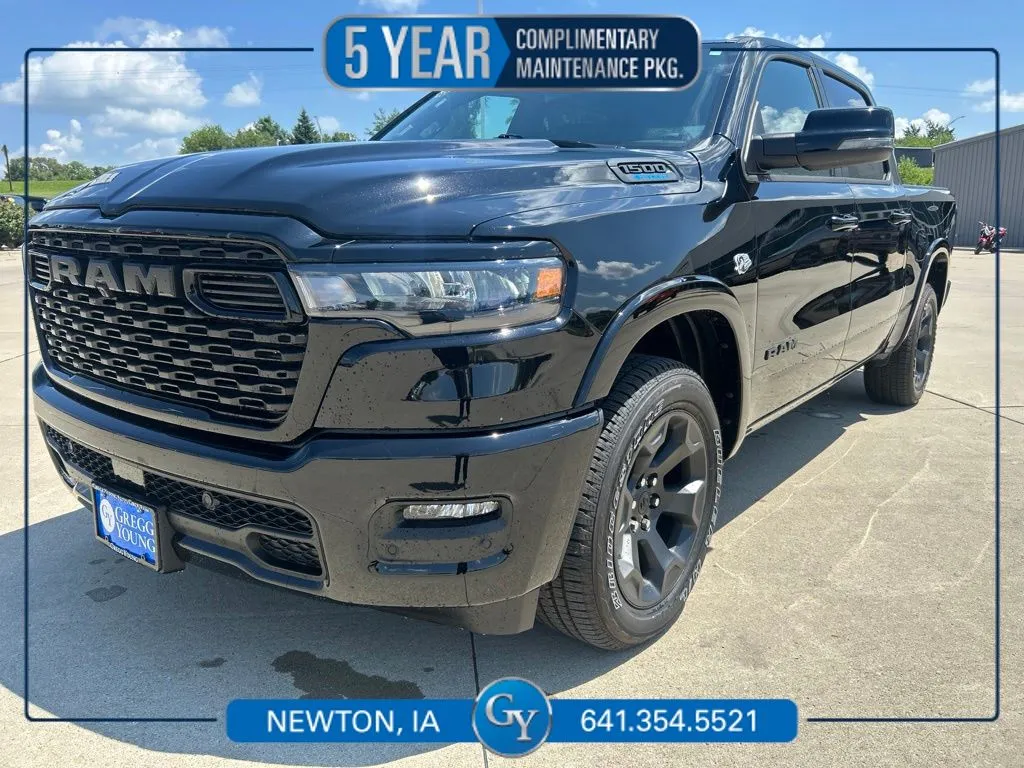 Black 2026 Ram 1500 Big Horn/Lone Star for sale in Newton, IA