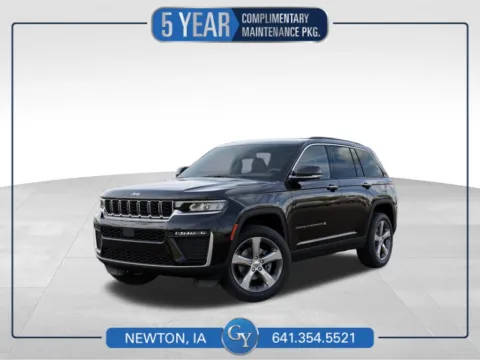 Black 2026 Jeep Grand Cherokee Limited for sale in Newton, IA