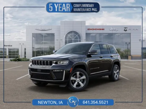 Black 2026 Jeep Grand Cherokee Limited for sale in Newton, IA