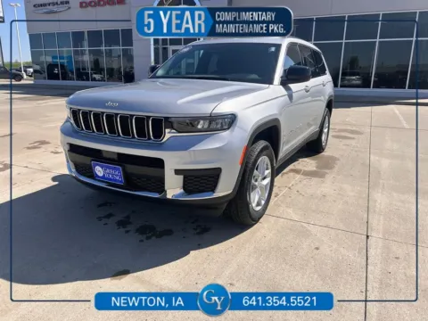 Silver 2026 Jeep Grand Cherokee L Laredo for sale in Newton, IA