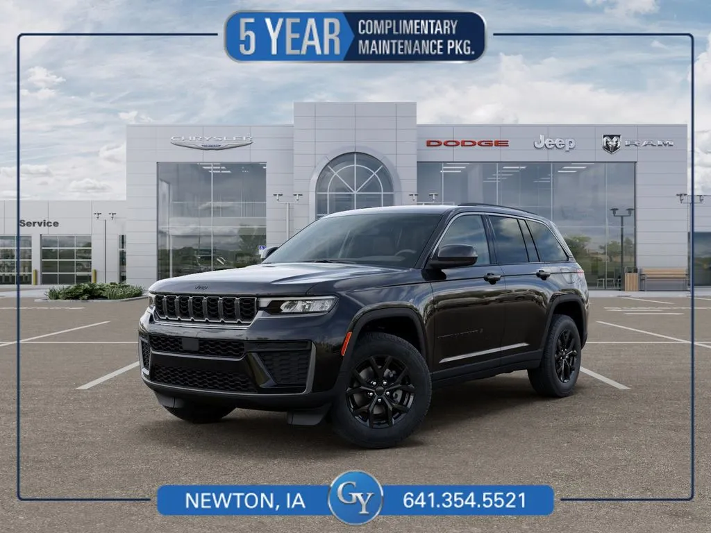Black 2026 Jeep Grand Cherokee Laredo for sale in Newton, IA