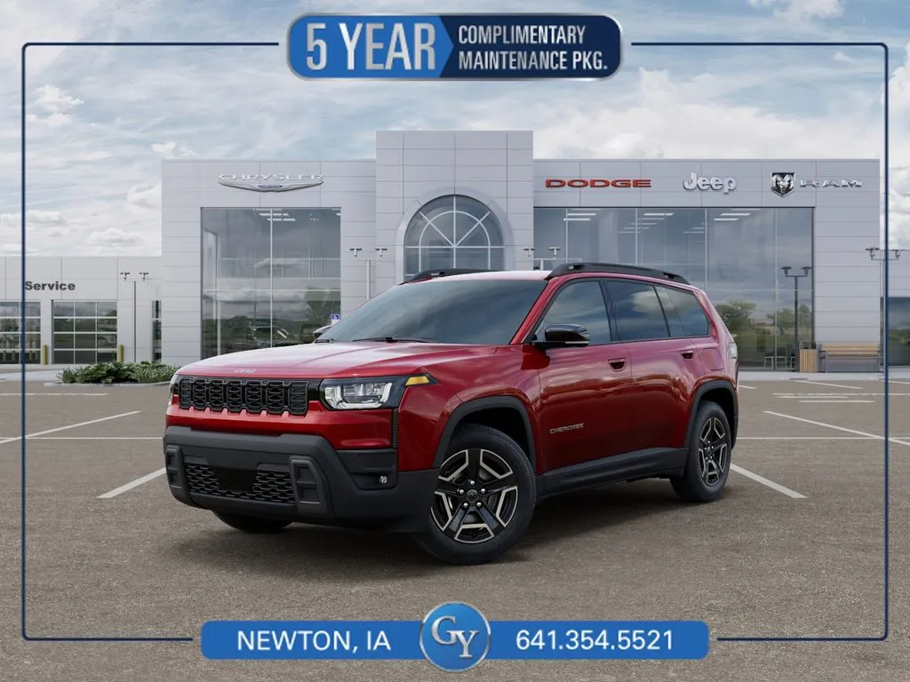 Red 2026 Jeep Cherokee Limited for sale in Newton, IA