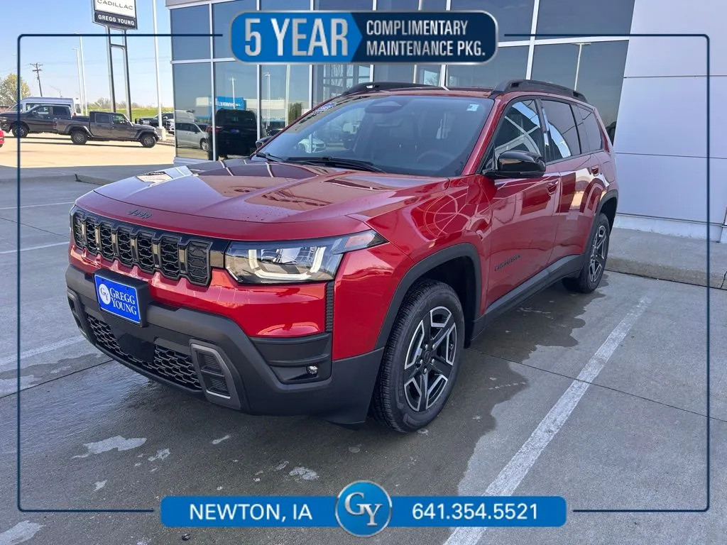 Red 2026 Jeep Cherokee Limited for sale in Newton, IA