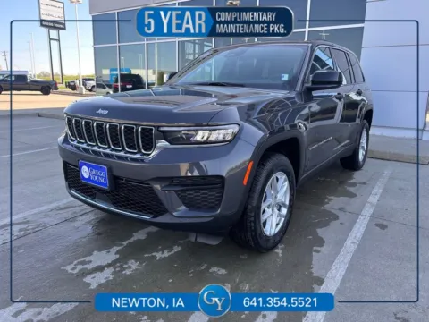 Gray 2026 Jeep Grand Cherokee Laredo for sale in Newton, IA