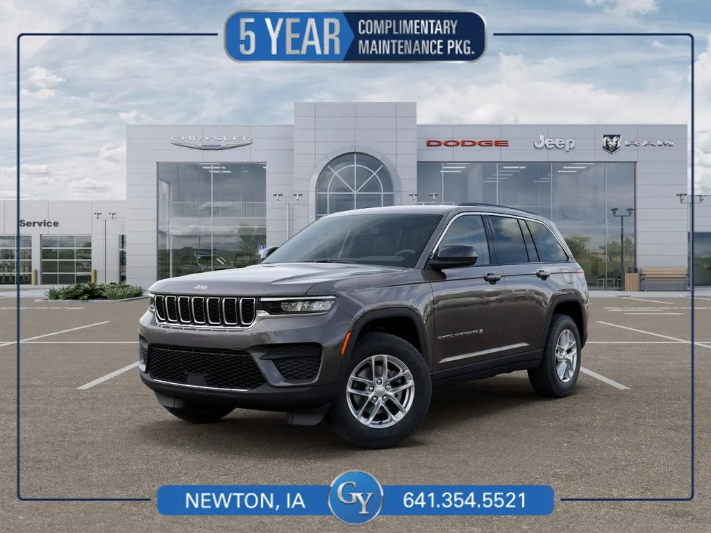 Gray 2026 Jeep Grand Cherokee Laredo for sale in Newton, IA