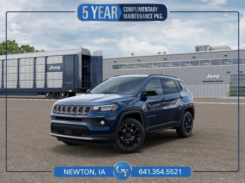 Blue 2026 Jeep Compass Latitude for sale in Newton, IA