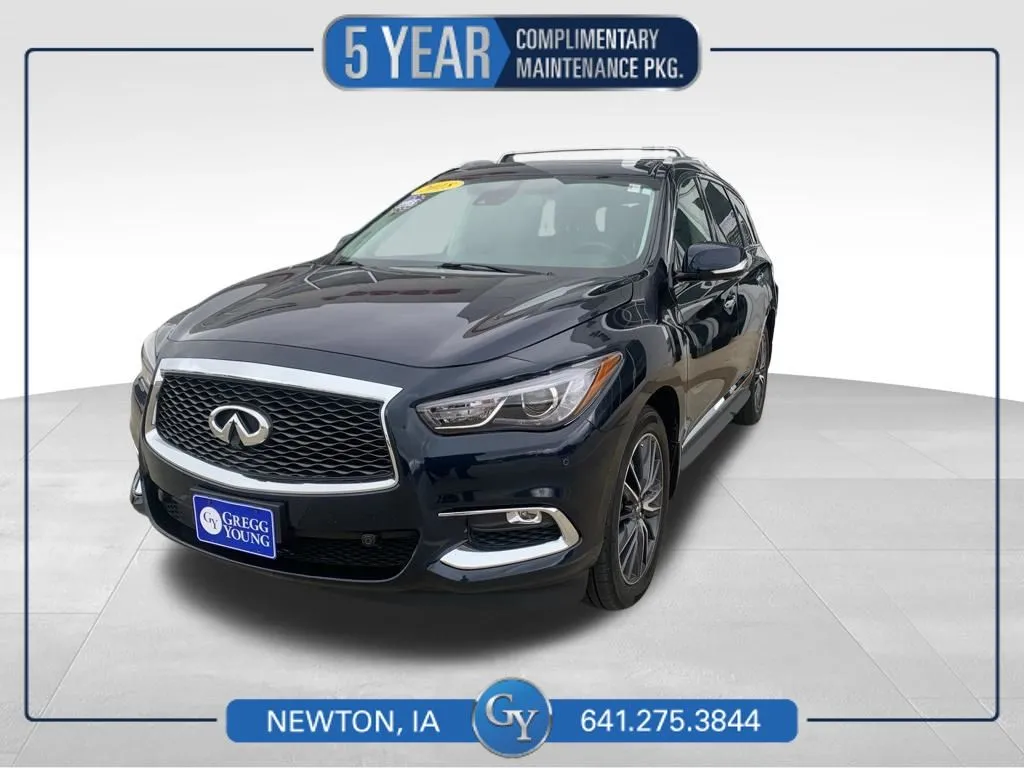 Blue 2018 INFINITI QX60 for sale in Newton, IA