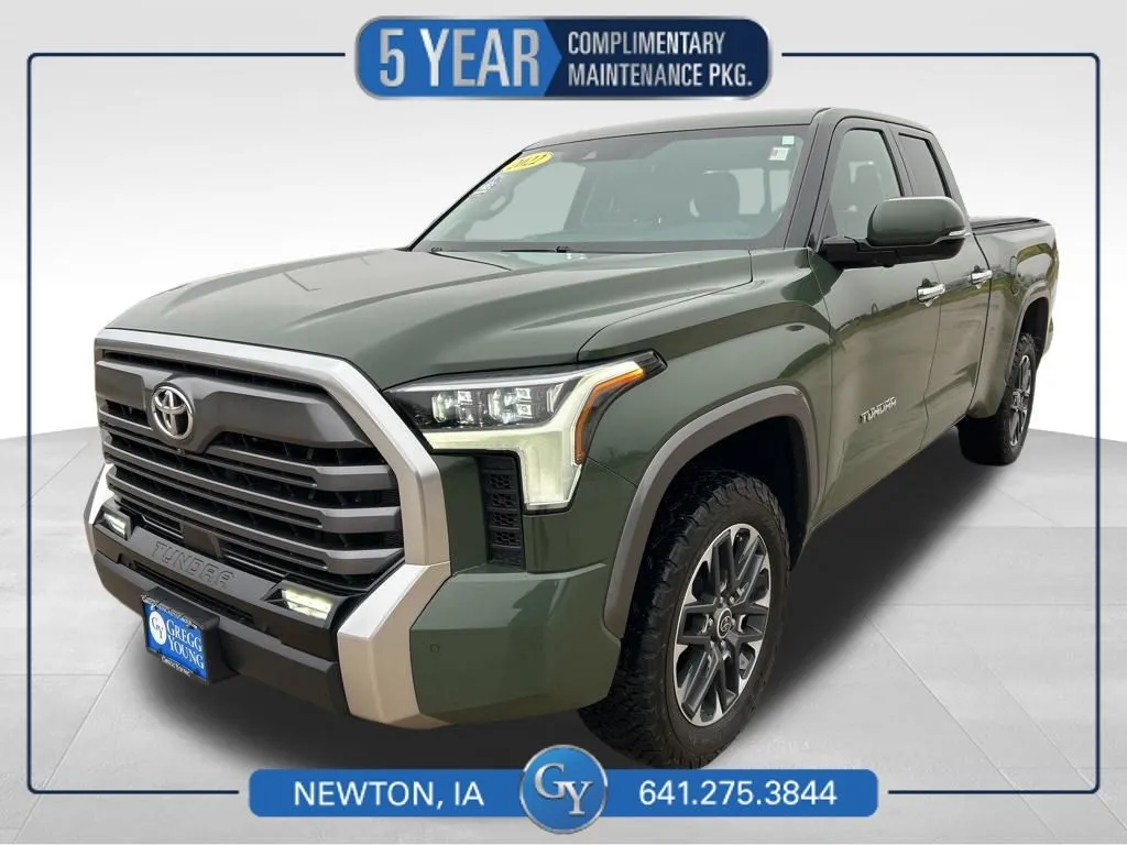 Green 2022 Toyota Tundra Limited for sale in Newton, IA
