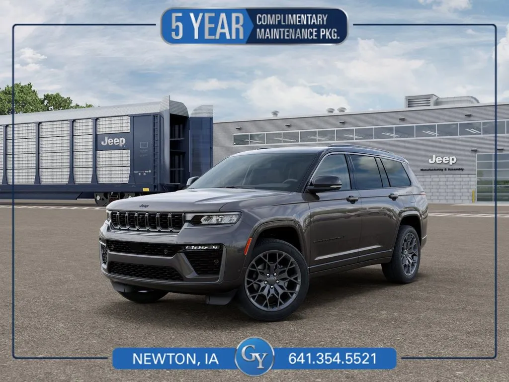 Gray 2026 Jeep Grand Cherokee L Summit for sale in Newton, IA