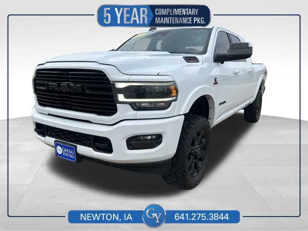 White 2020 Ram 2500 Laramie for sale in Newton, IA