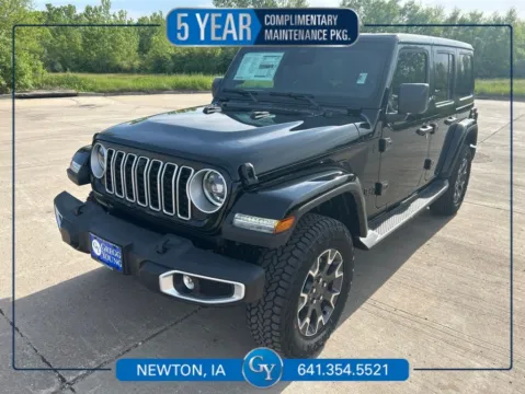 Black 2026 Jeep Wrangler Sahara for sale in Newton, IA