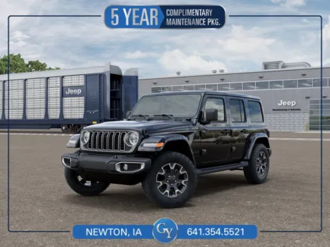 Black 2026 Jeep Wrangler Sahara for sale in Newton, IA
