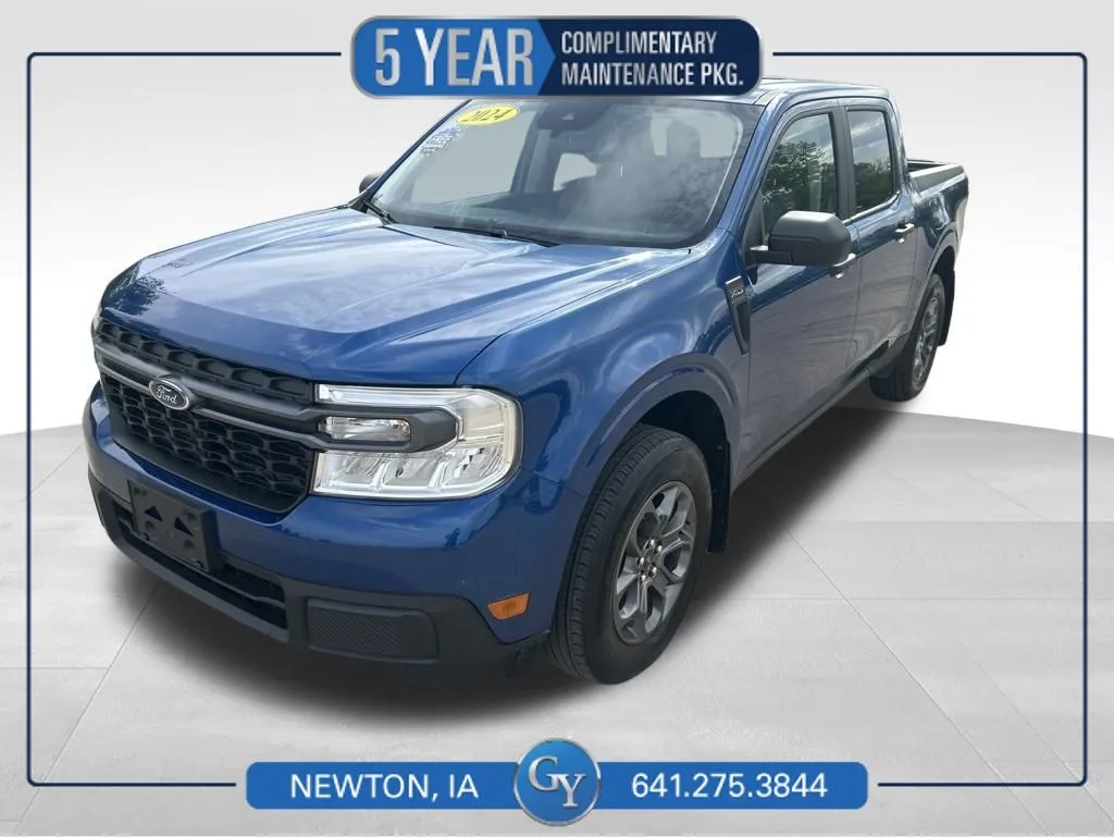 Blue 2024 Ford Maverick XLT for sale in Newton, IA