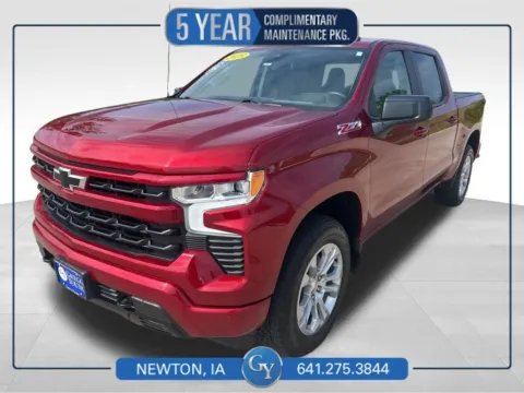Red 2023 Chevrolet Silverado 1500 RST for sale in Newton, IA
